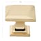 Gliderite Hardware 1-1/4 in. Square Twisted Knob Champagne Gold 5865-CHPG-1 - alternate 4